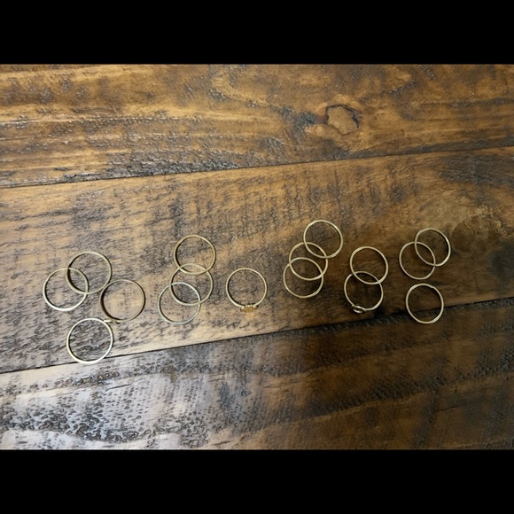 Gold ring set - Picture 5 of 6